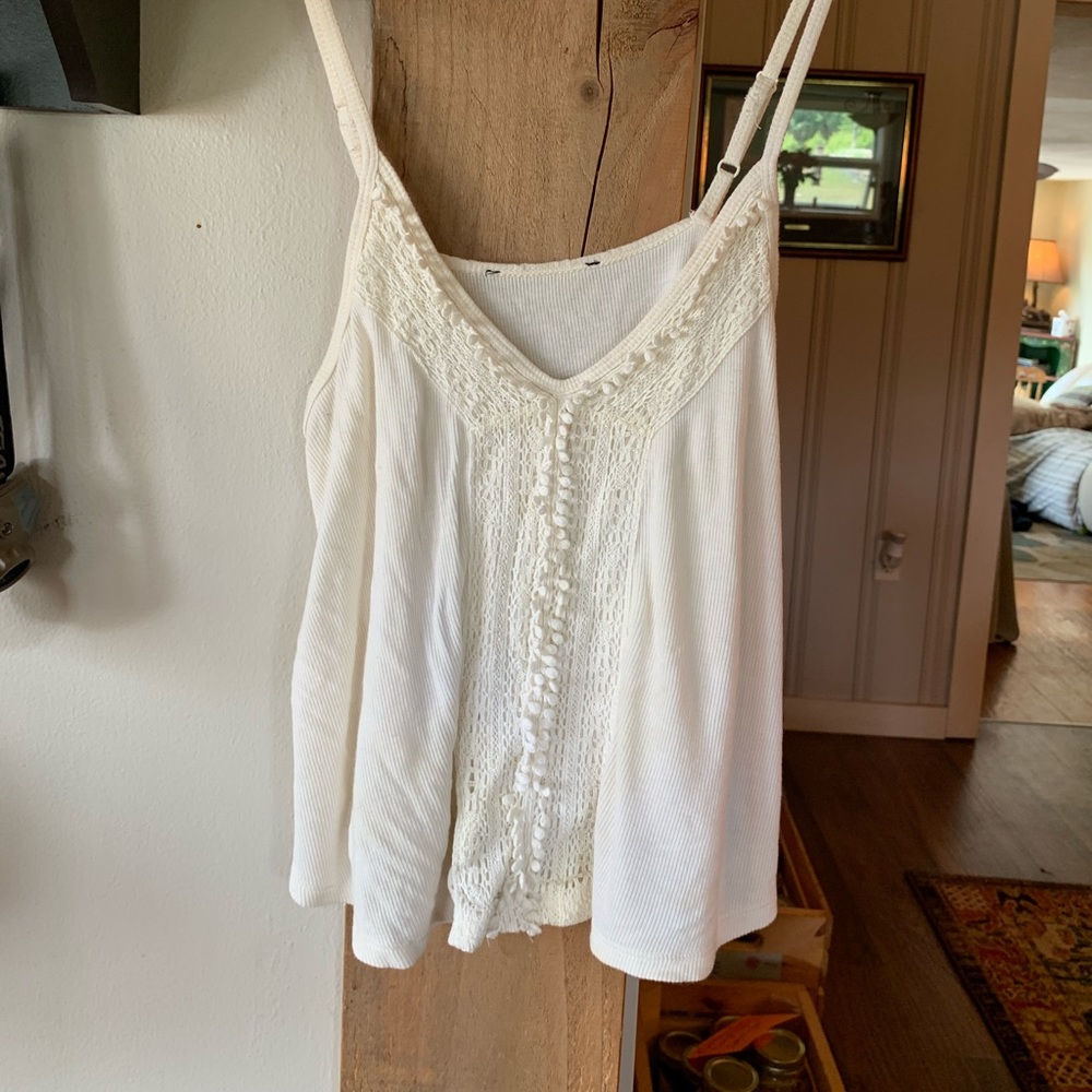 American Eagle Cropped Tank Top